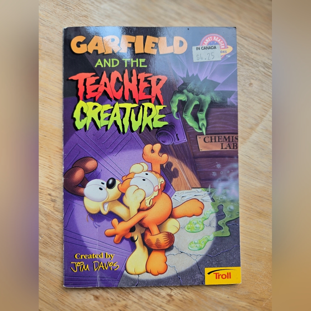 Garfield and the Teacher Creature by Jim Davis (1998, Trade Paperback)